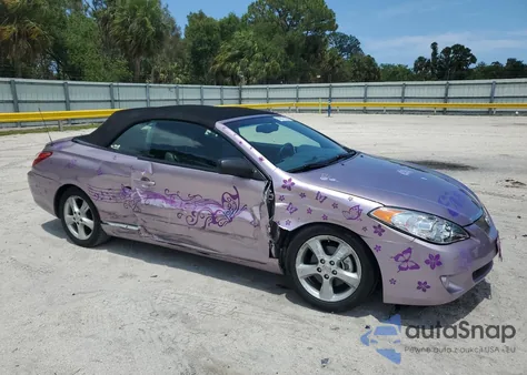 2004 Toyota Camry Solara Se из США, поврежденный, VIN 4T1FA38P74U030908